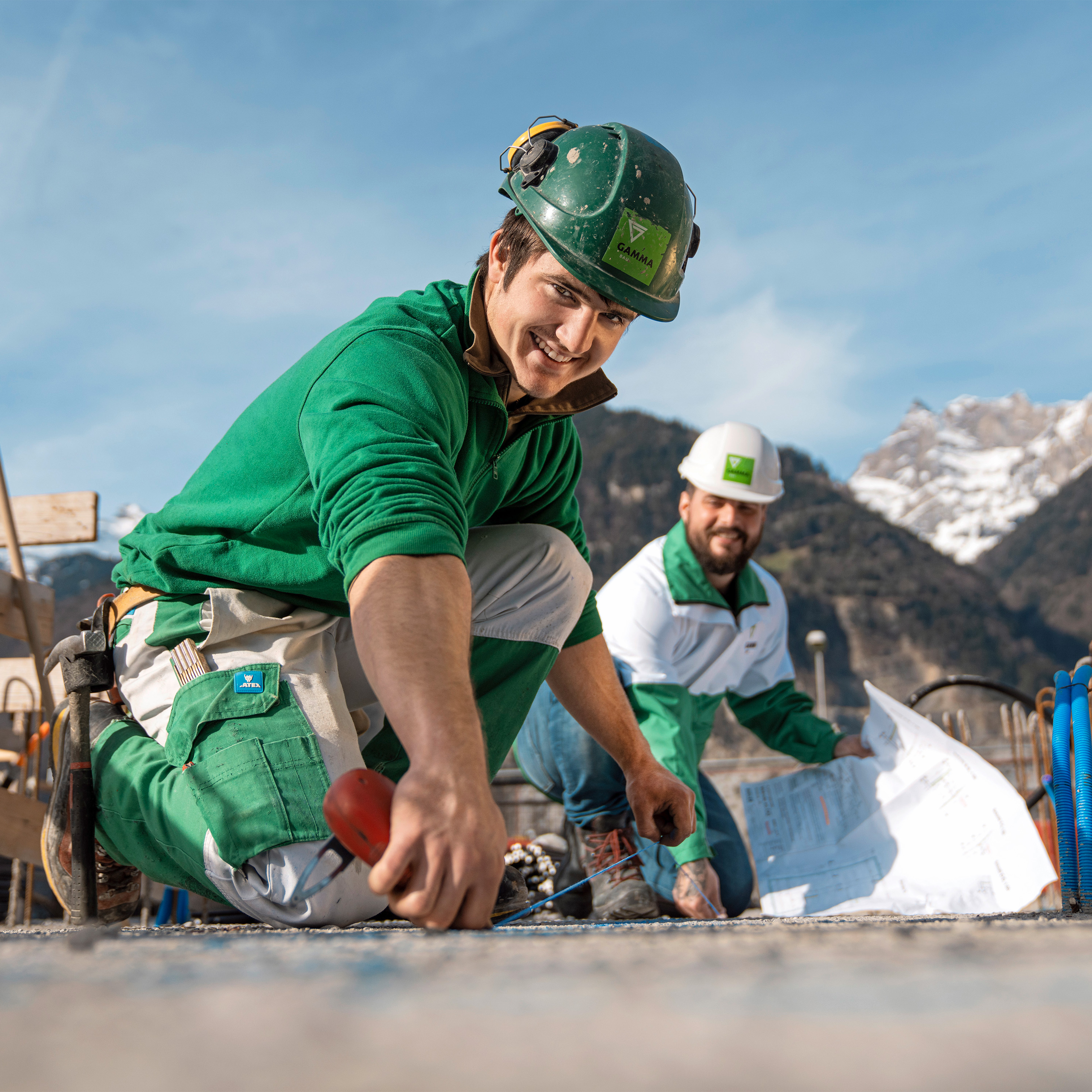 Was Luca auf der Lernendenbaustelle lernt